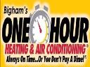 Bigham’s One Hour Heating & Air Conditioning logo